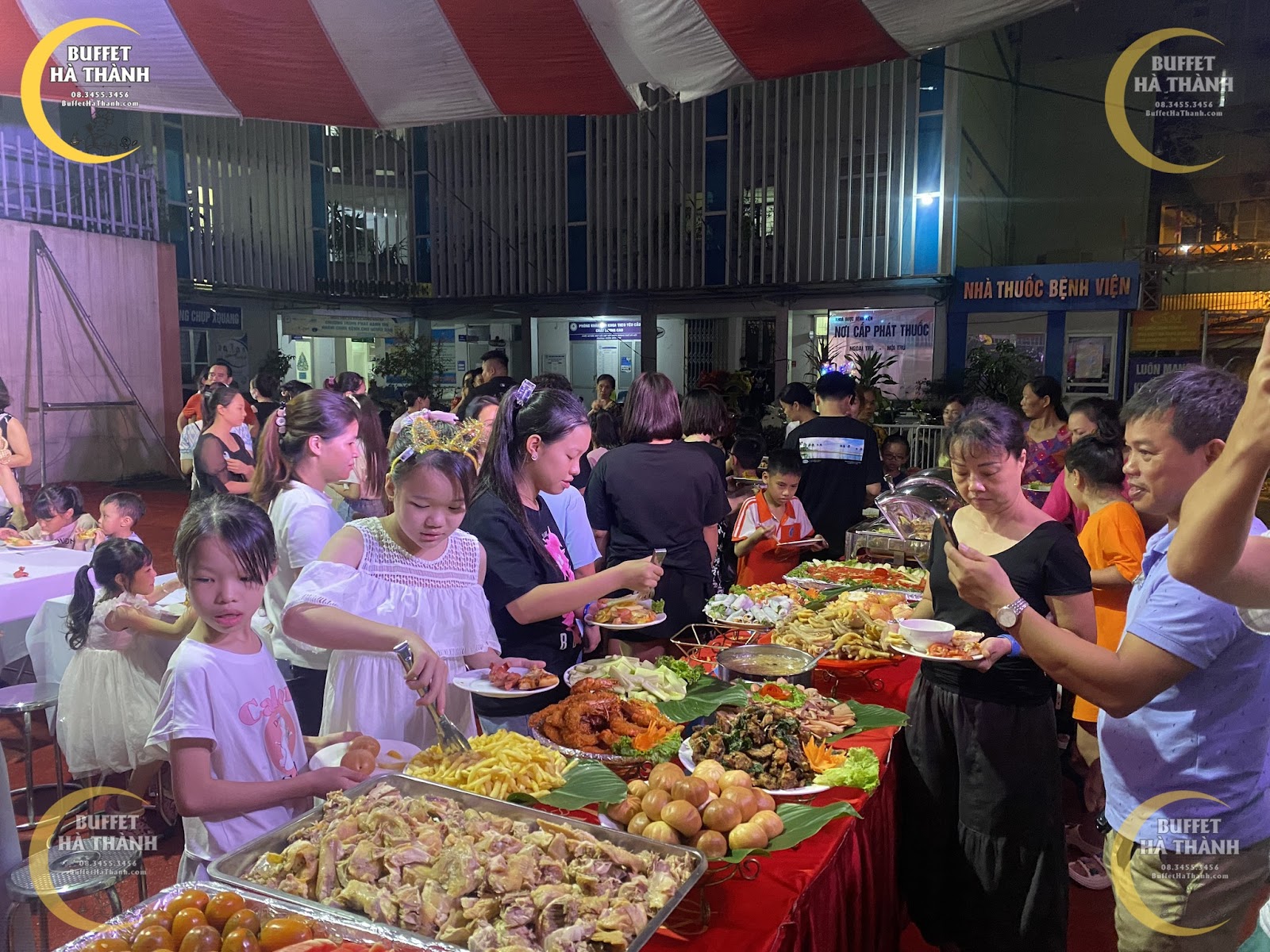 dịch vụ buffet ở Hoàng Mai