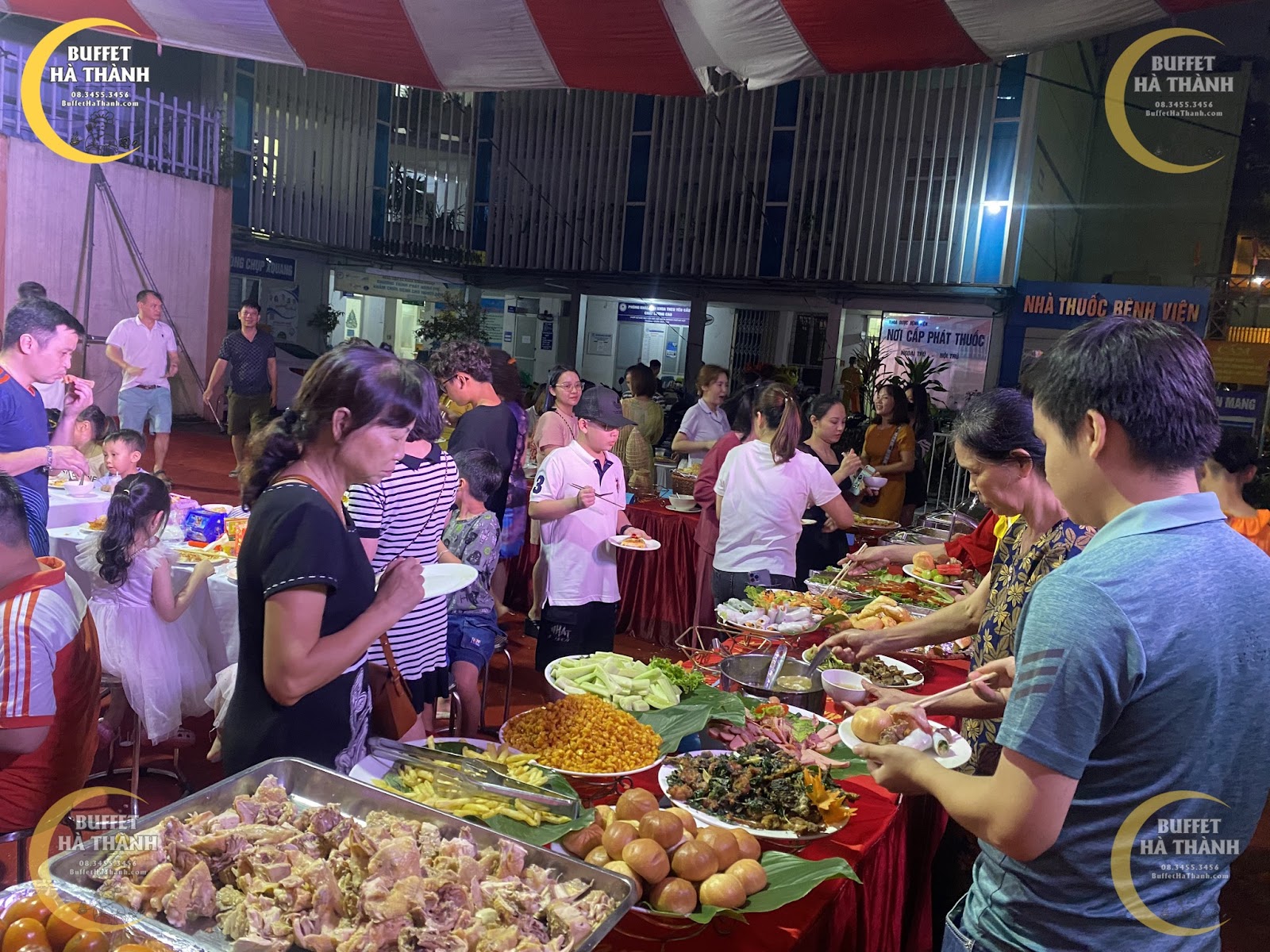 buffet cho học sinh ở Hoàng Mai
