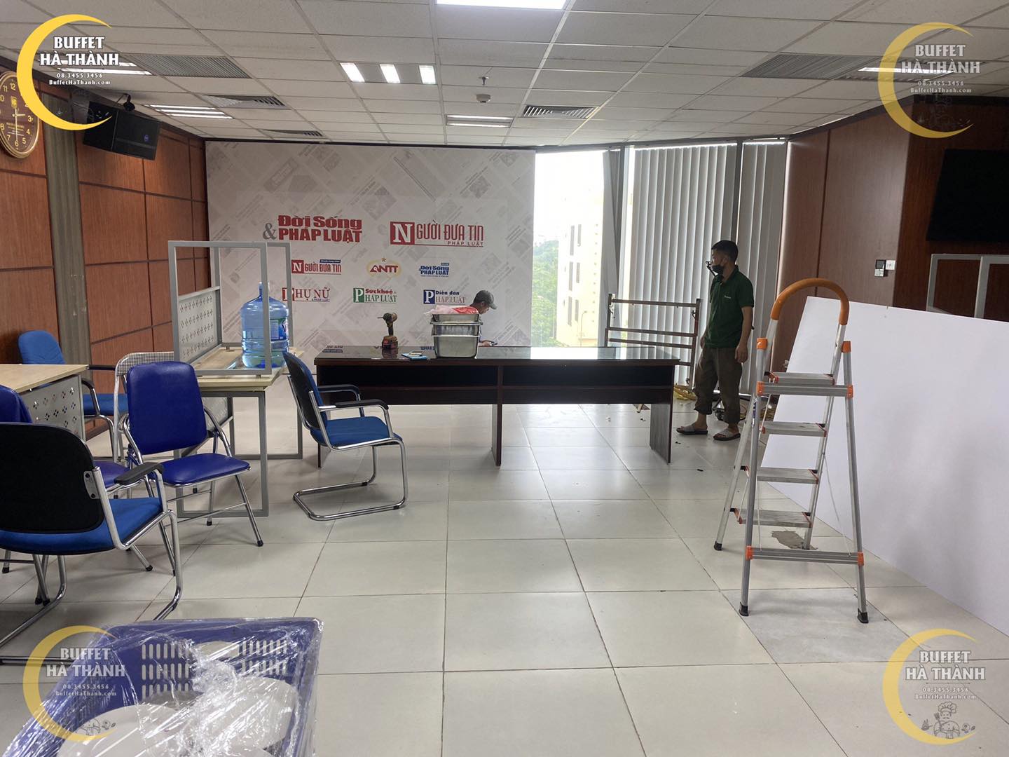 buffet lưu động ở thanh xuân