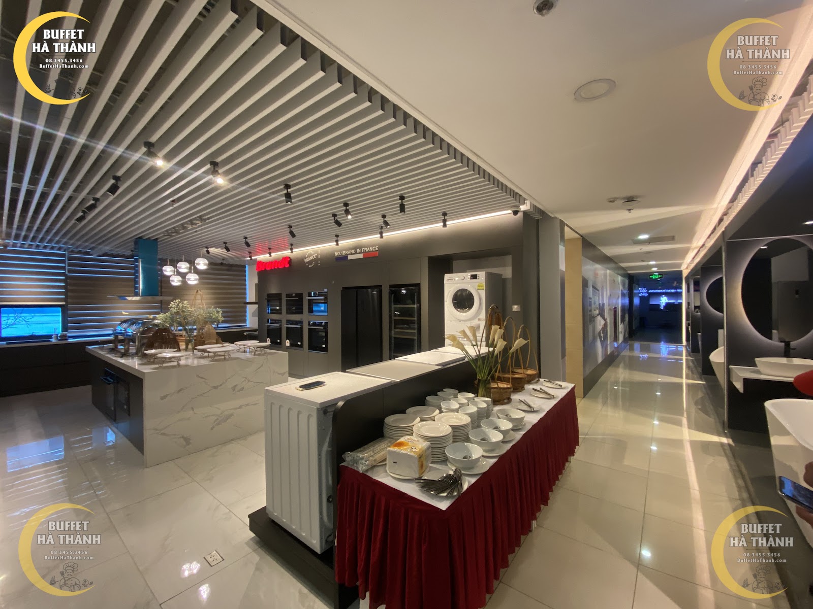 buffet lưu động ở cầu giấy