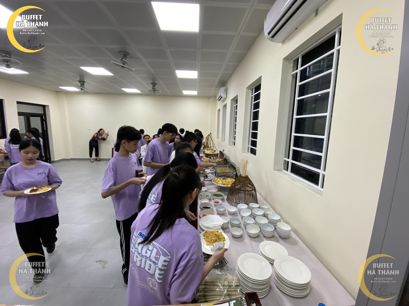 tổ chức buffet cho công ty ở thanh xuân