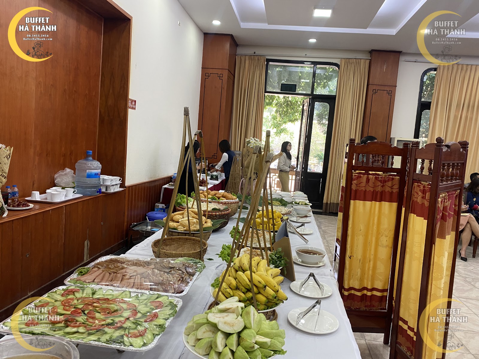 tổ chức buffet cho công ty ở hà đông