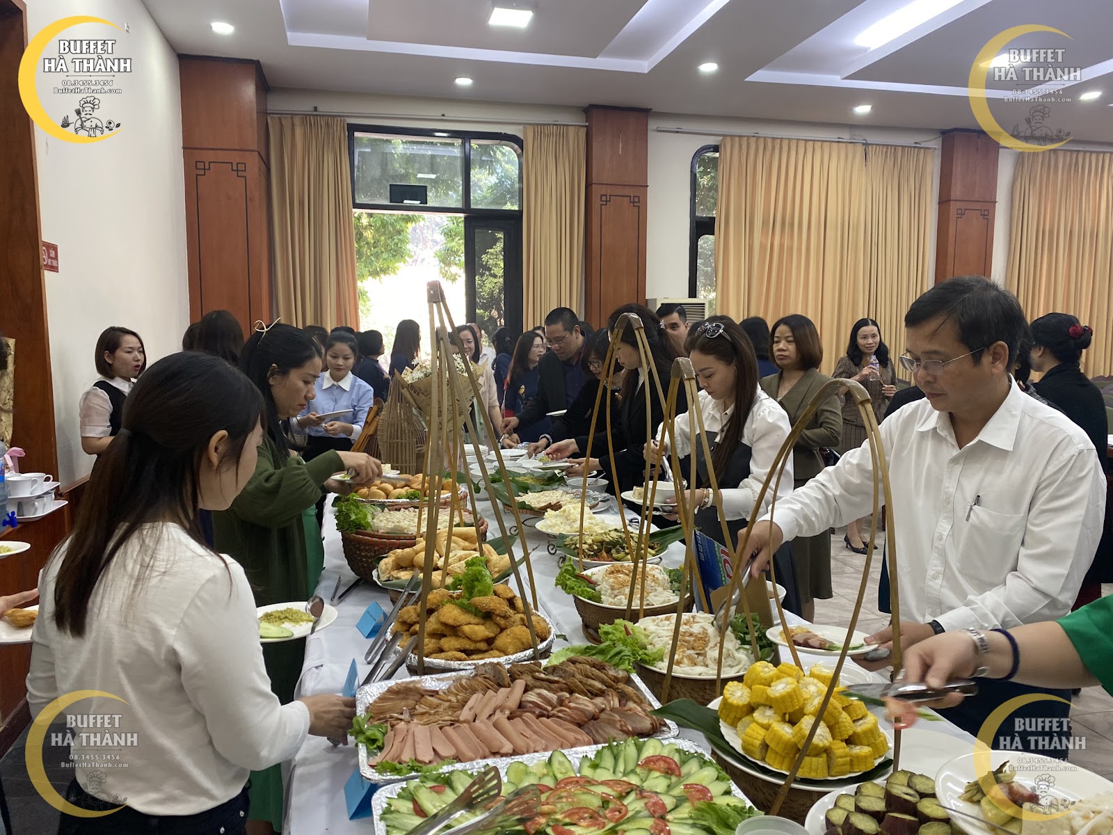 buffet cho văn phòng ở hà đông
