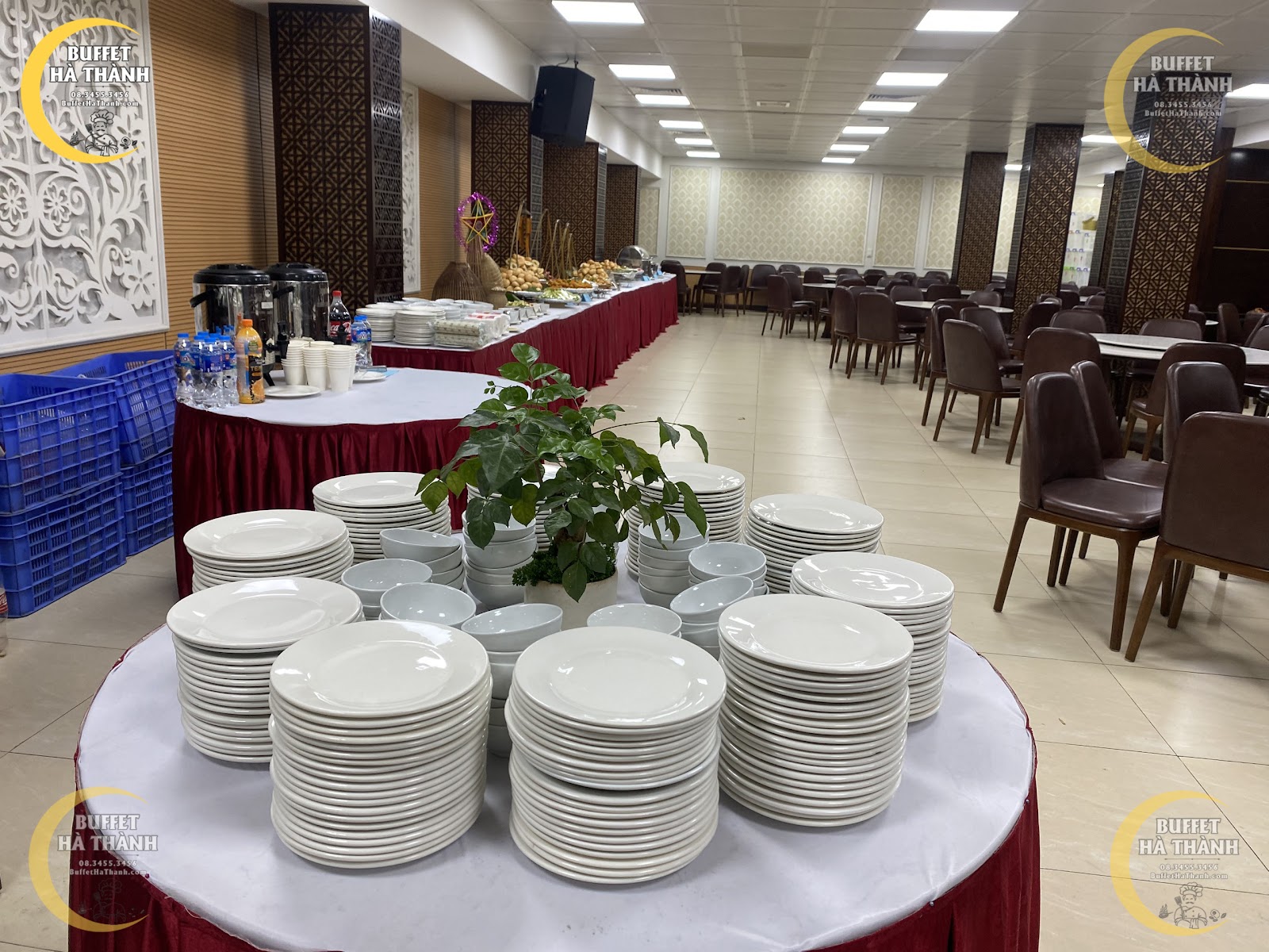 buffet tại nhà ở hà đông