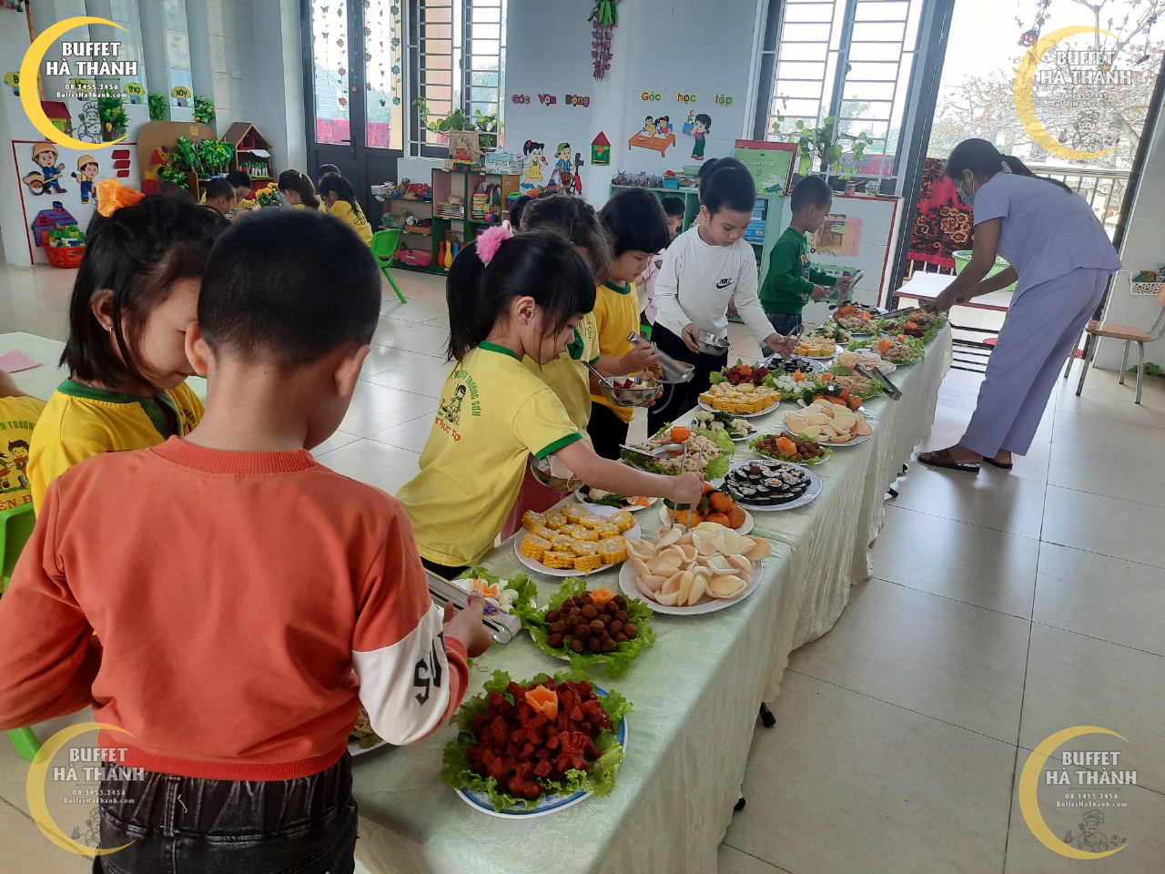 địa chỉ đặt tiệc buffet ở Long Biên