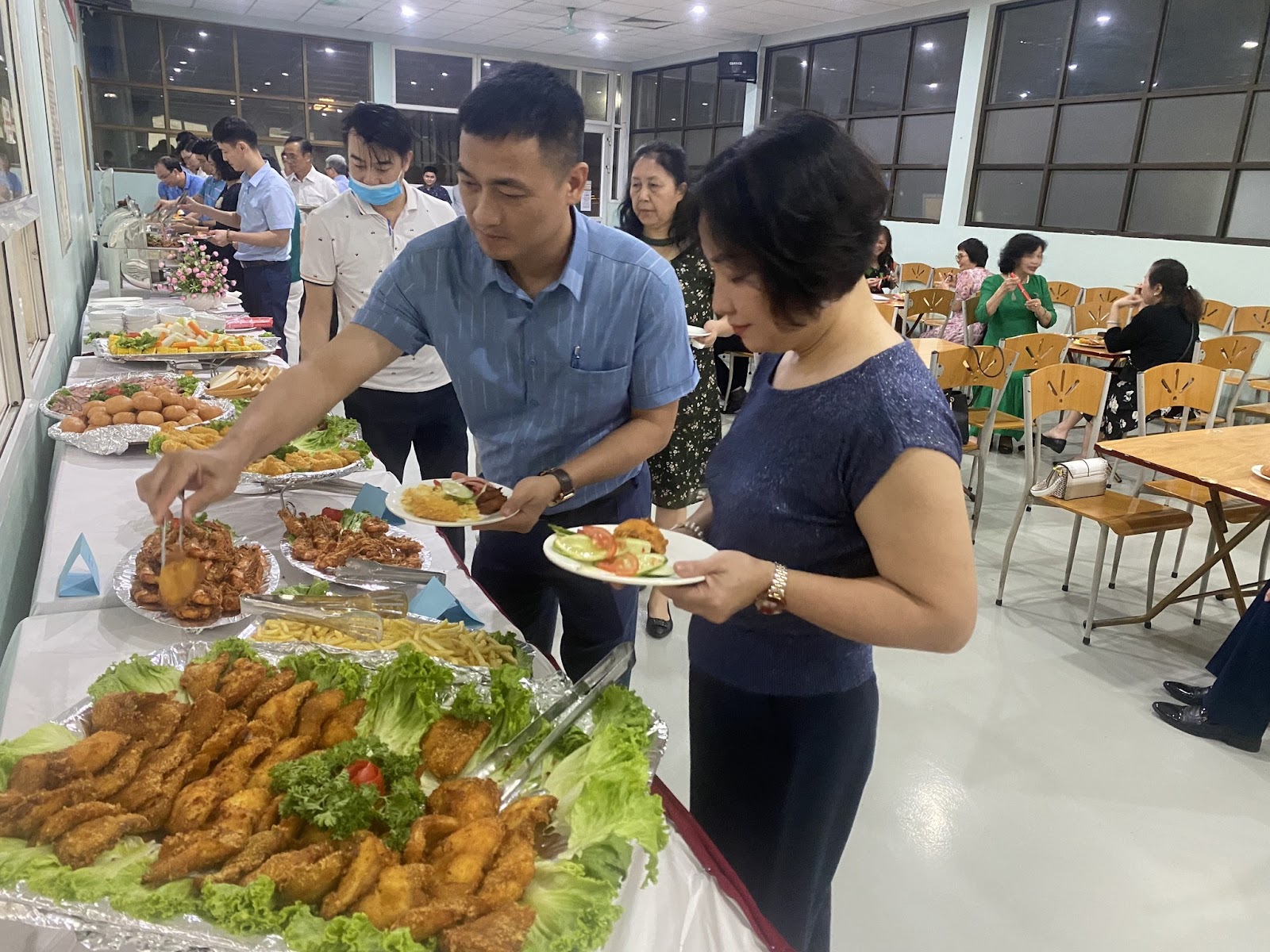 buffet tại chỗ ở Bắc Từ Liêm