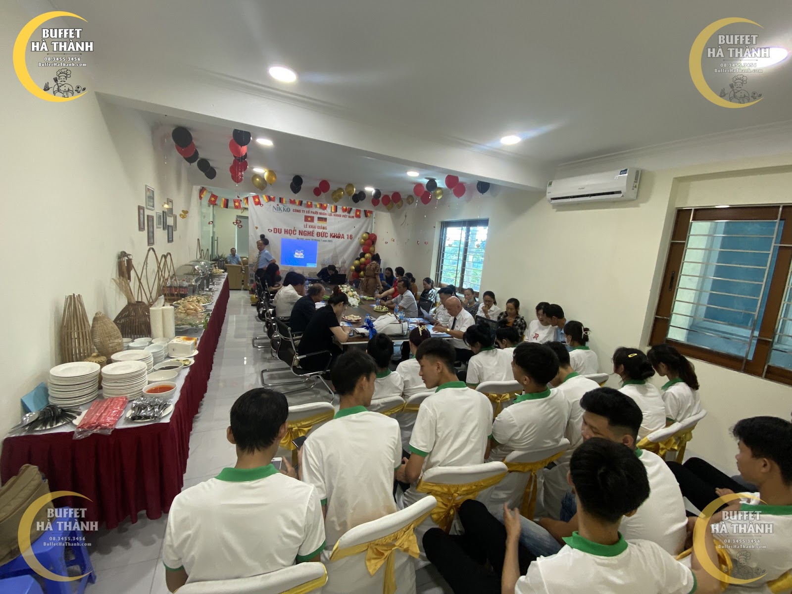 nấu tiệc buffet ở Nam Từ Liêm