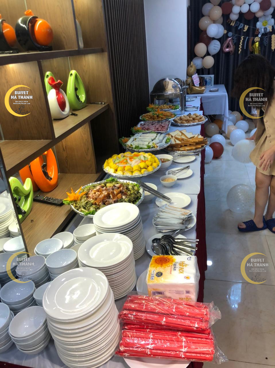 buffet cho văn phòng ở Bắc Từ Liêm