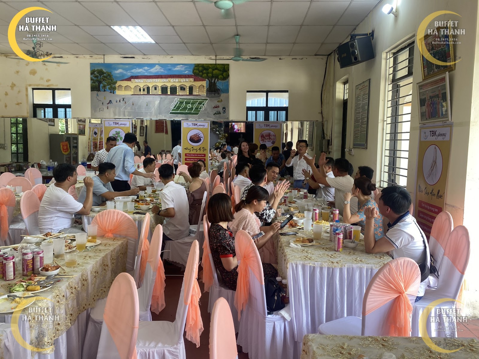 buffet tại chỗ ở Hà Đông