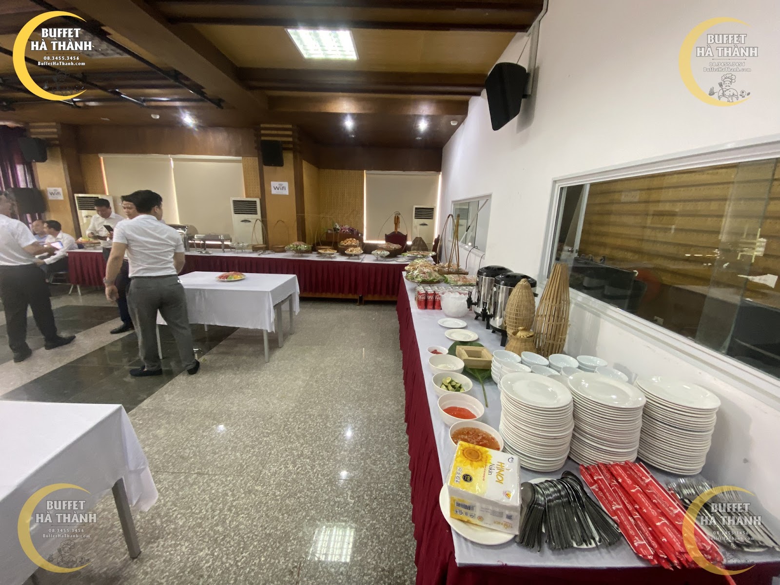 buffet lưu động ở Thạch Thất