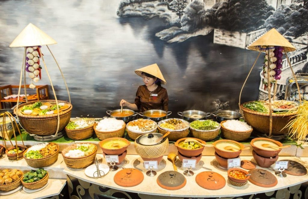 địa chỉ đặt tiệc buffet ở Ba Đình
