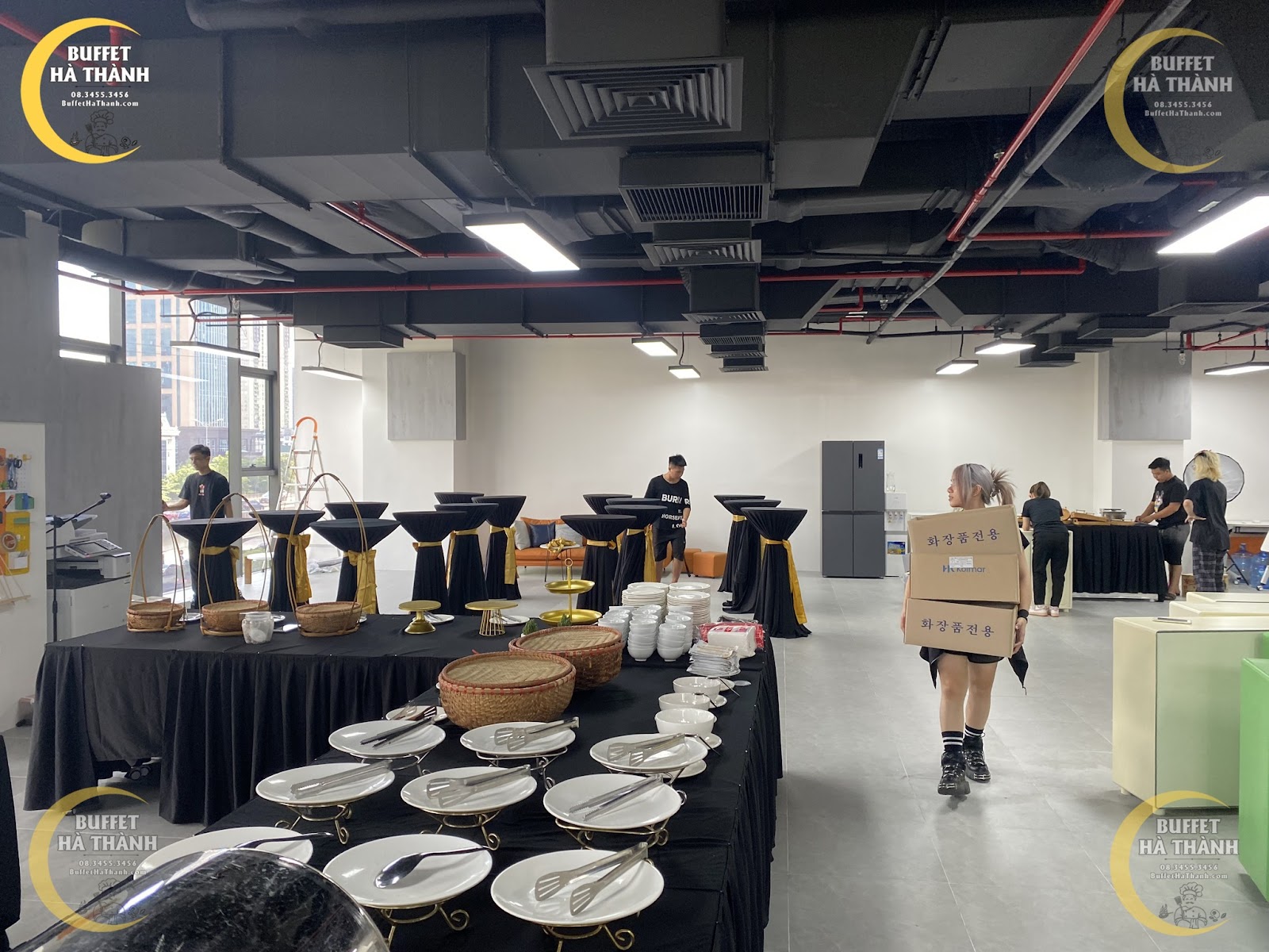 buffet cho văn phòng ở Đống Đa
