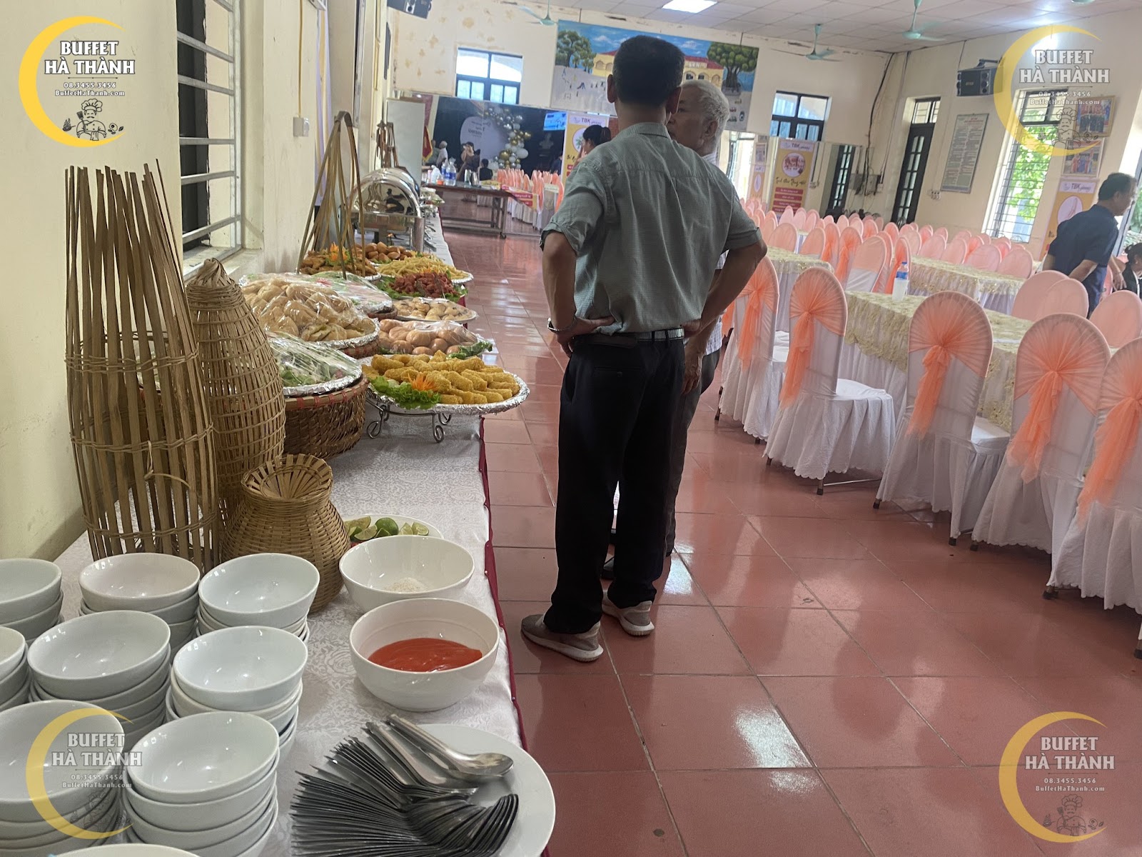 tiệc đứng ở Ba Vì