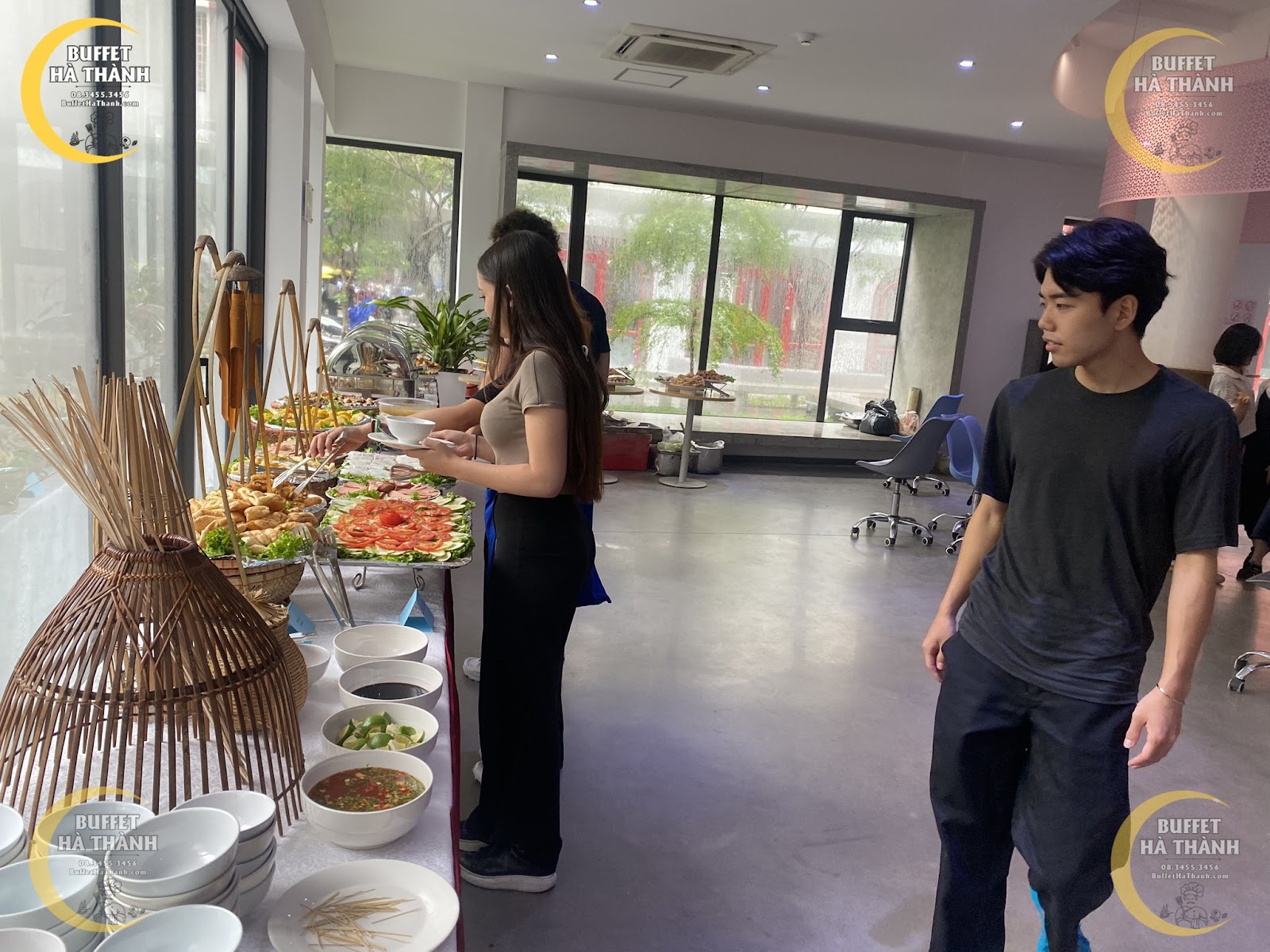địa chỉ đặt tiệc buffet ở Thạch Thất