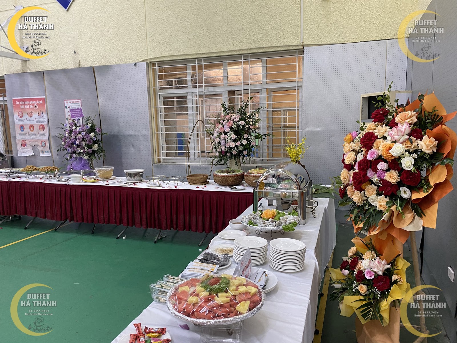 tổ chức buffet cho công ty ở Ba Đình