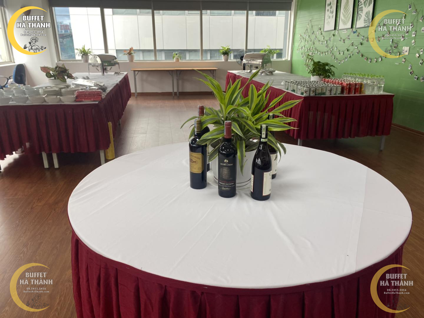 buffet lưu động ở Ba Vì