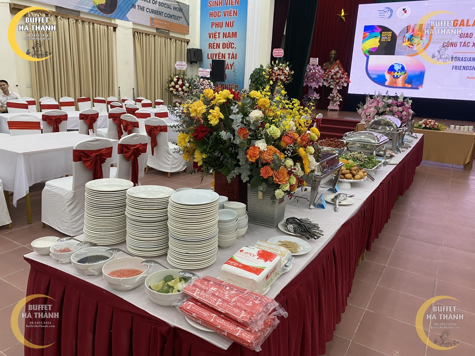 đặt tiệc buffet ở Ba Vì