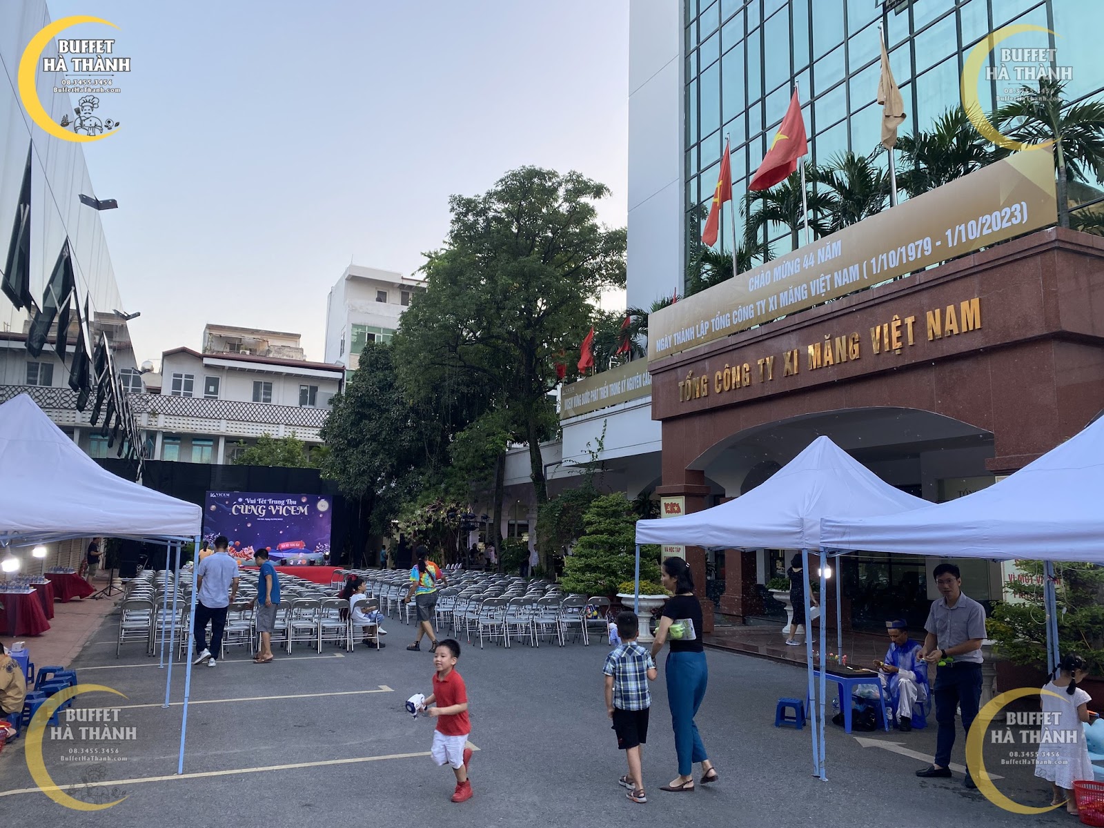 tổ chức buffet cho công ty ở Đống Đa