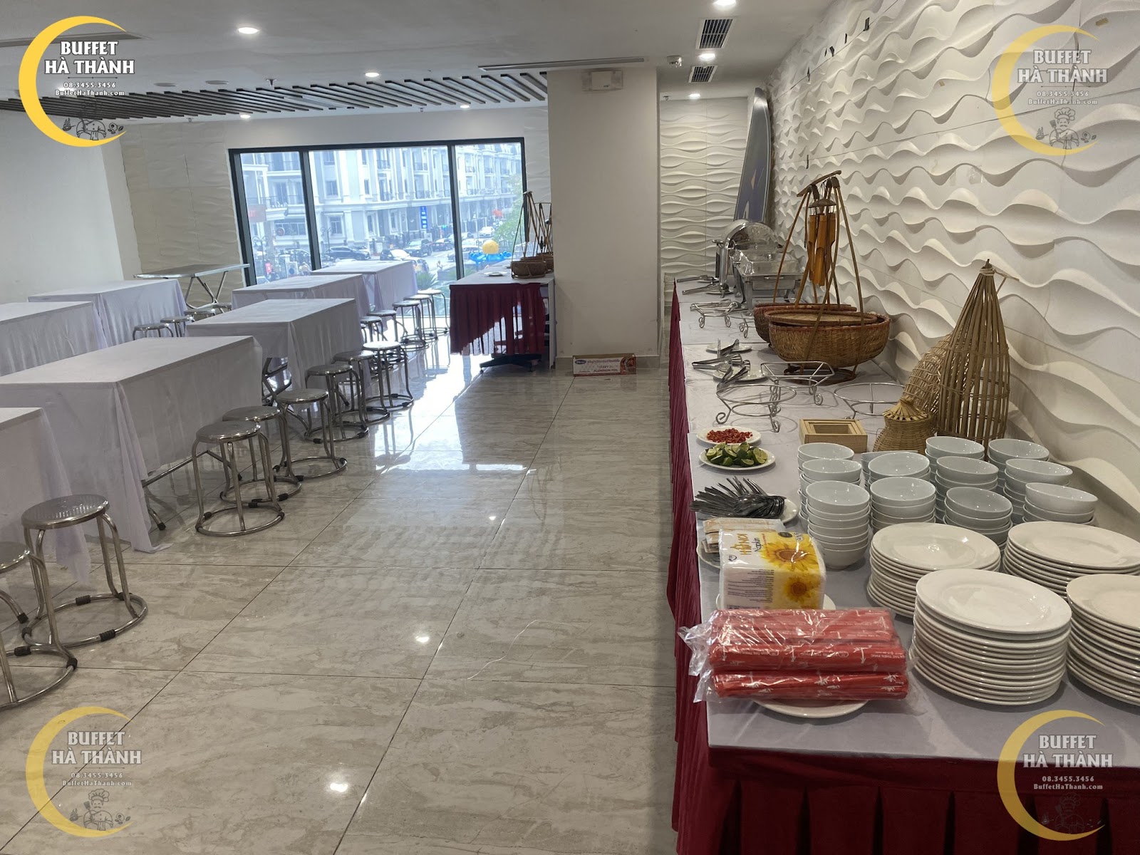 địa chỉ đặt tiệc buffet ở Ba Vì