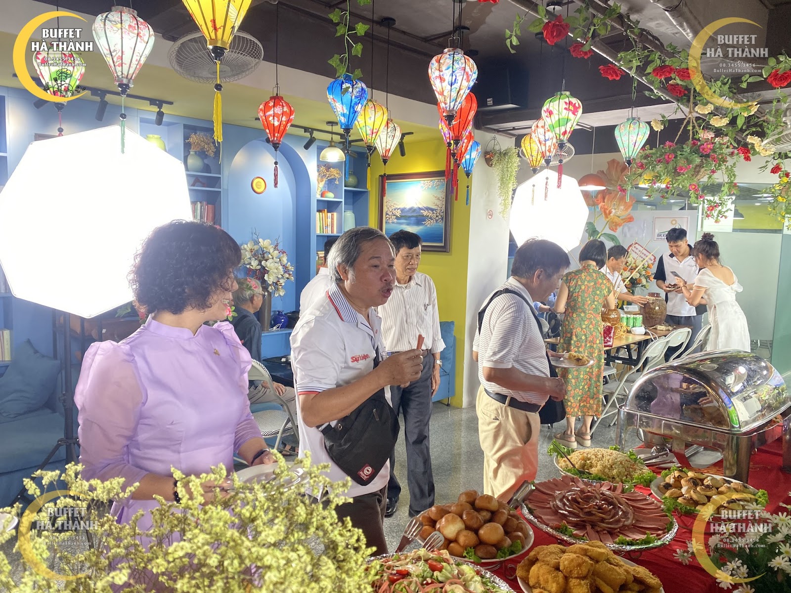 tổ chức buffet cho công ty ở Hai Bà Trưng