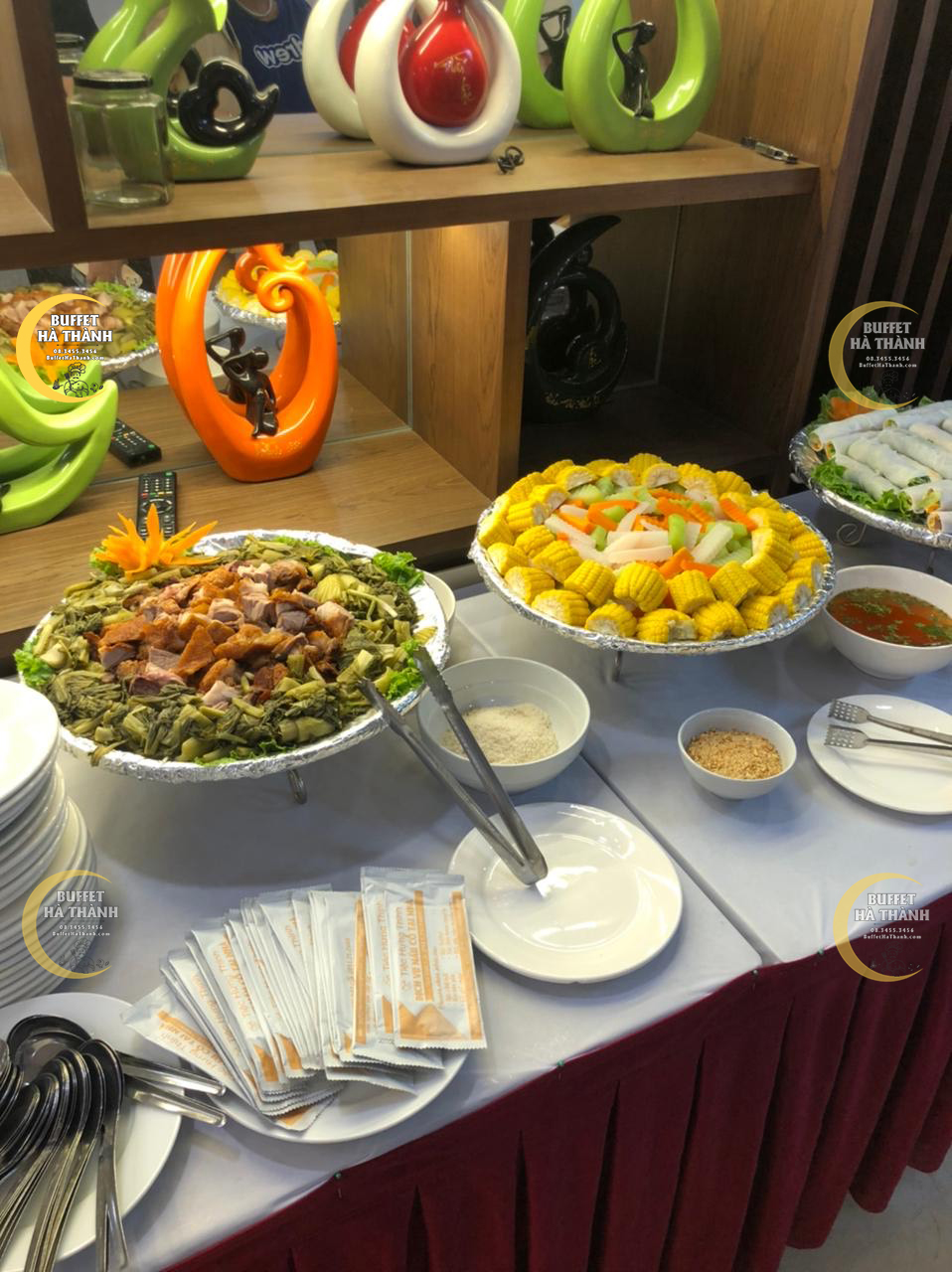tiệc đứng ở Mỹ Đức