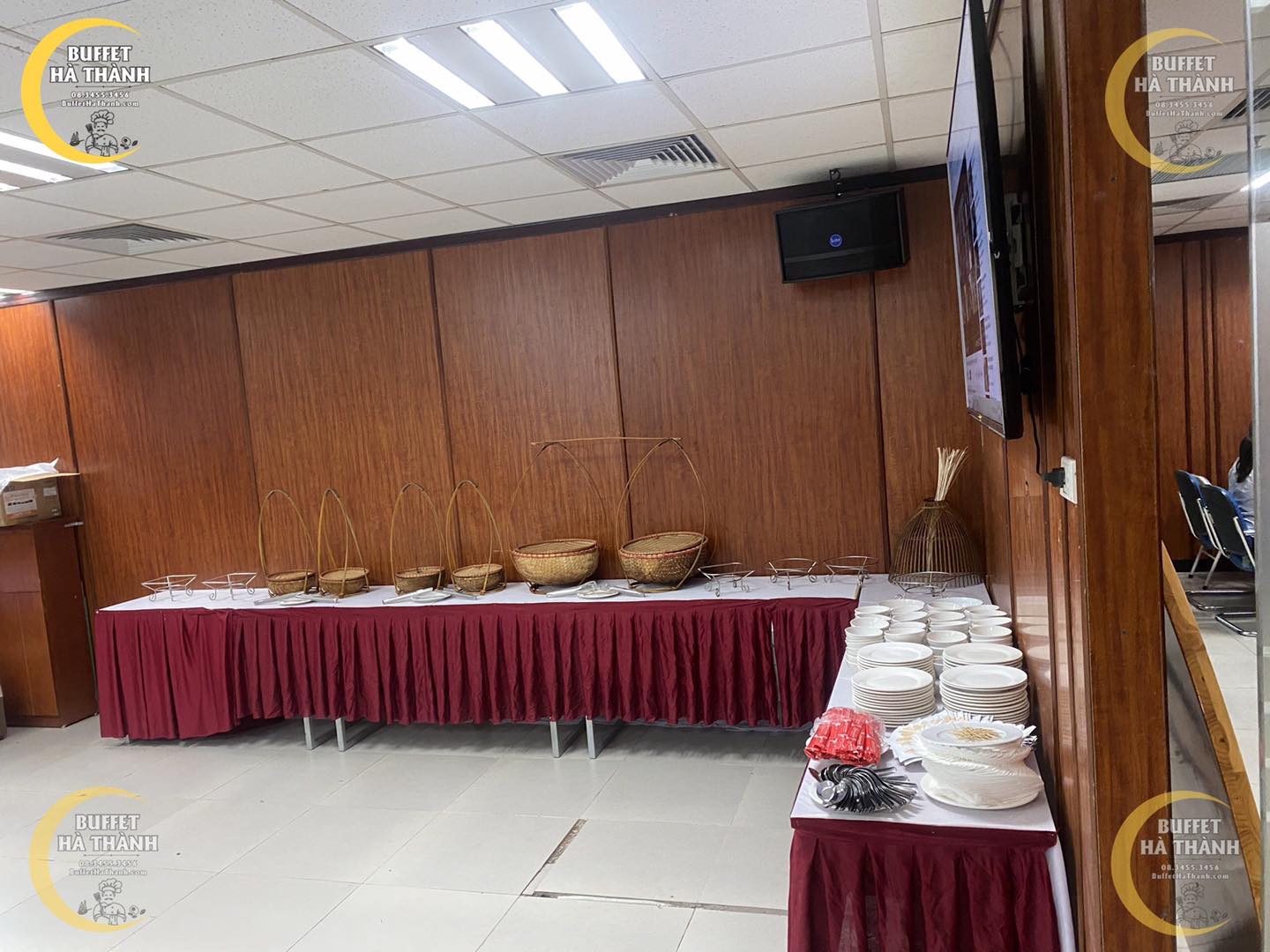 địa chỉ đặt tiệc buffet ở Chương Mỹ