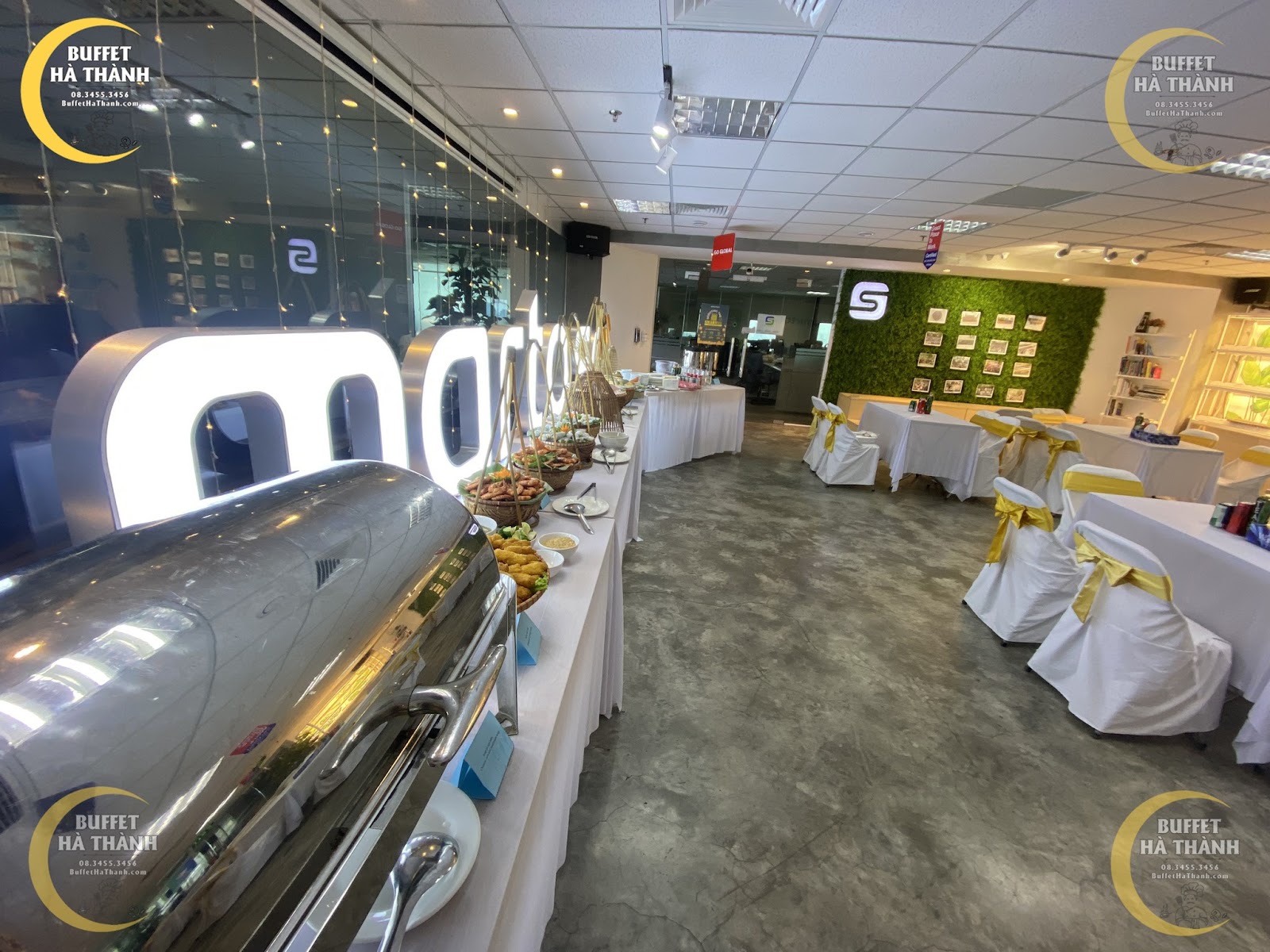 buffet tại chỗ ở Mỹ Đức