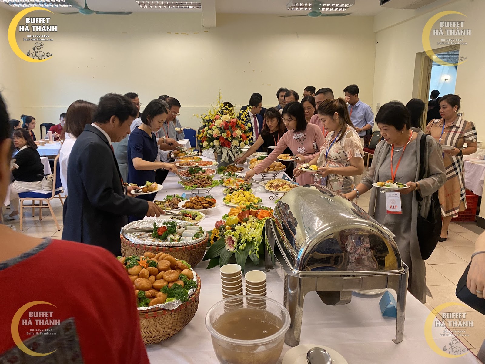buffet cho văn phòng ở Thanh Trì
