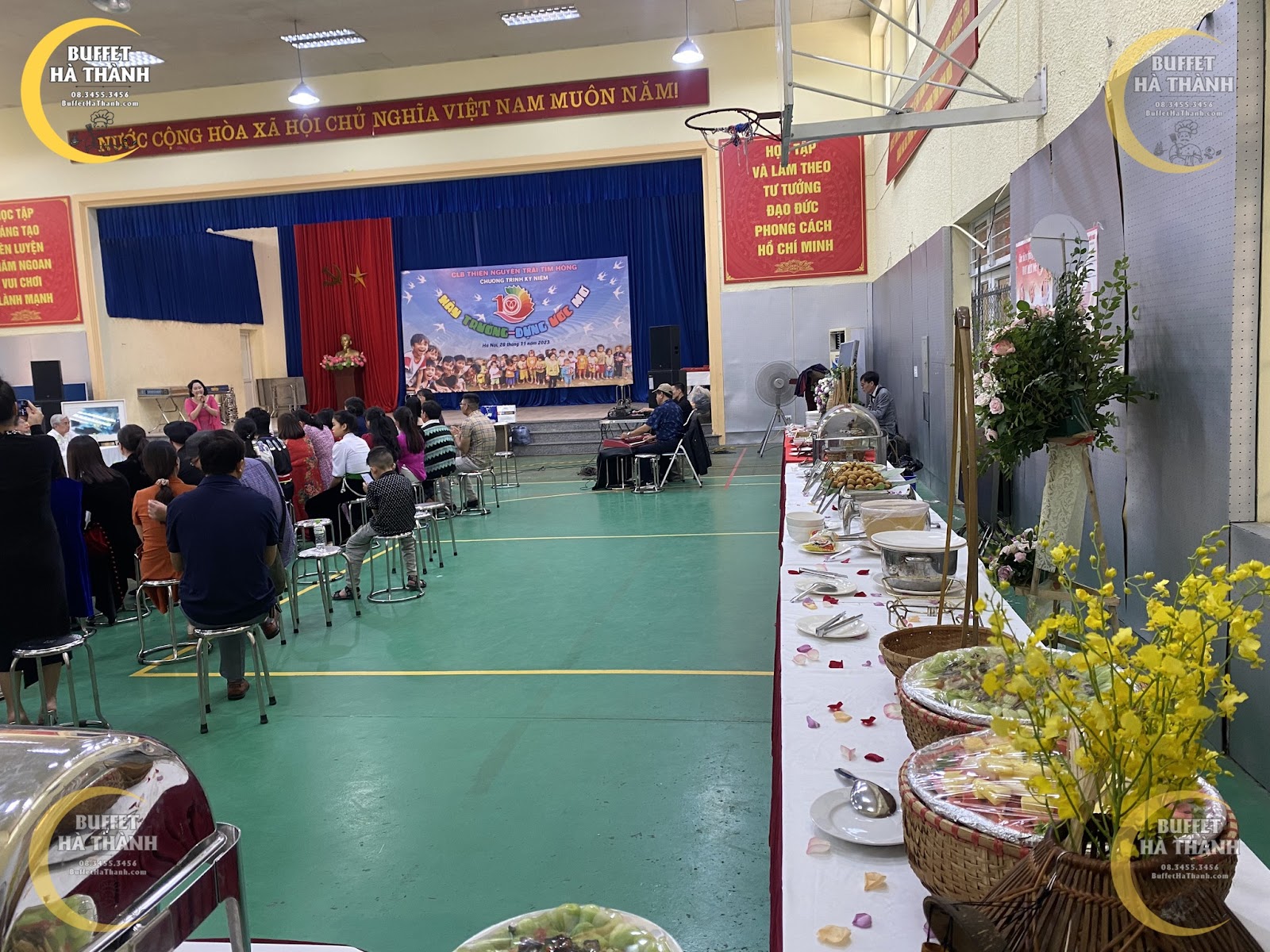 tổ chức buffet cho công ty ở Thường Tín