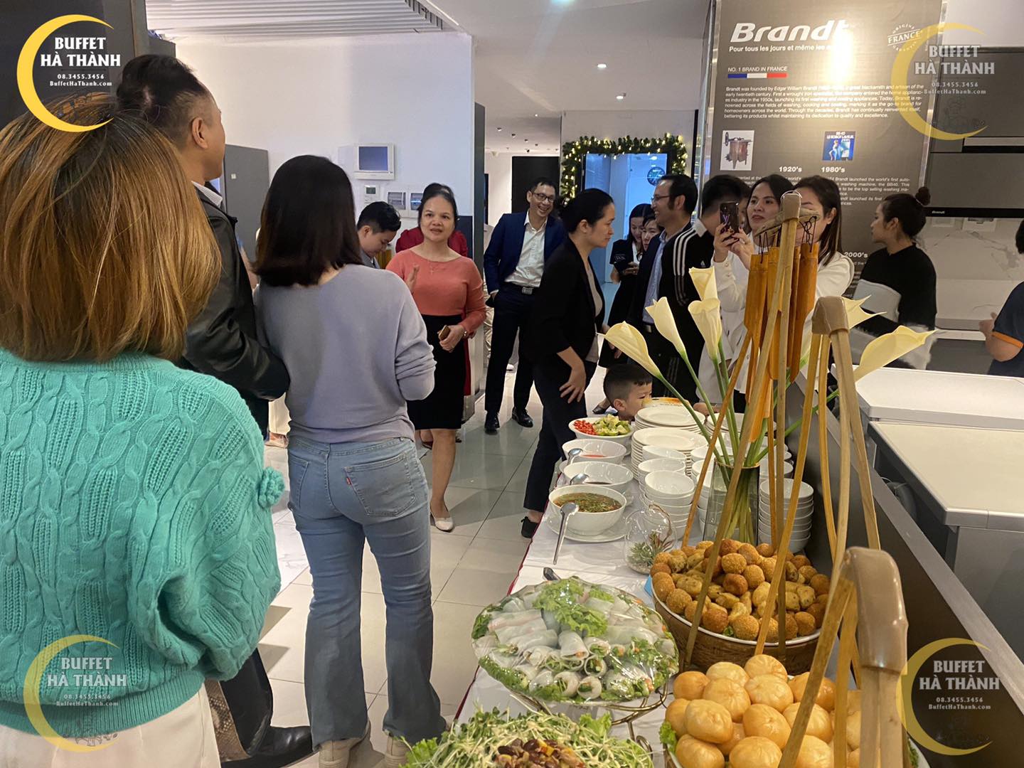 buffet lưu động ở Thanh Trì