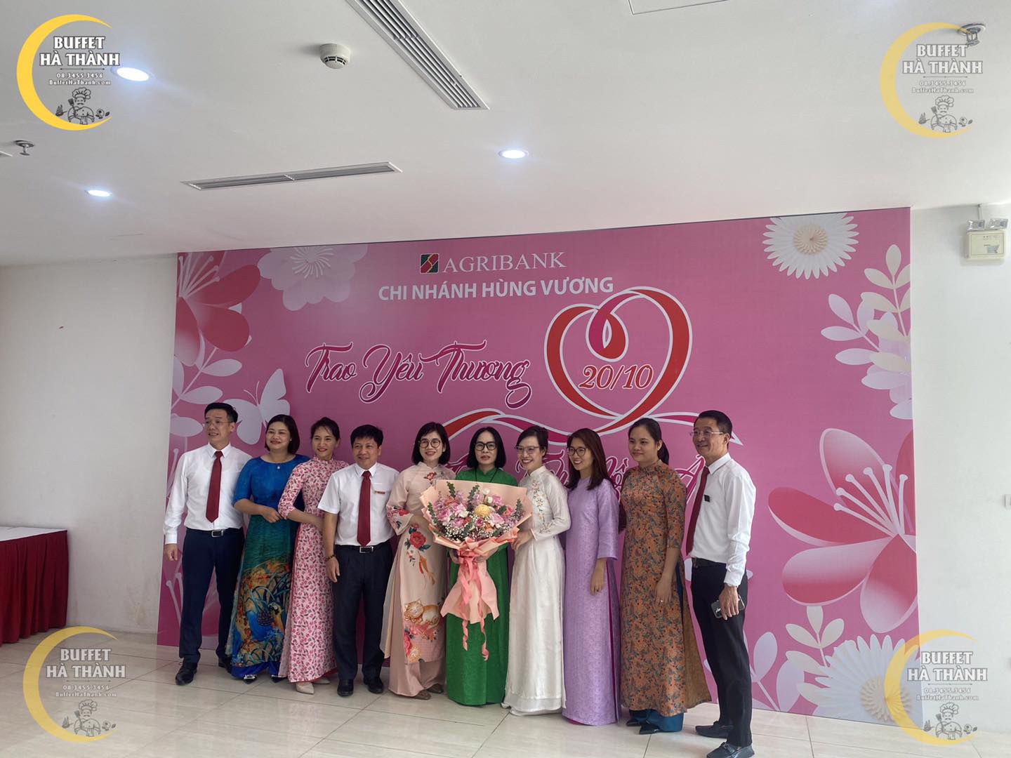 tổ chức buffet cho công ty ở Thanh Oai