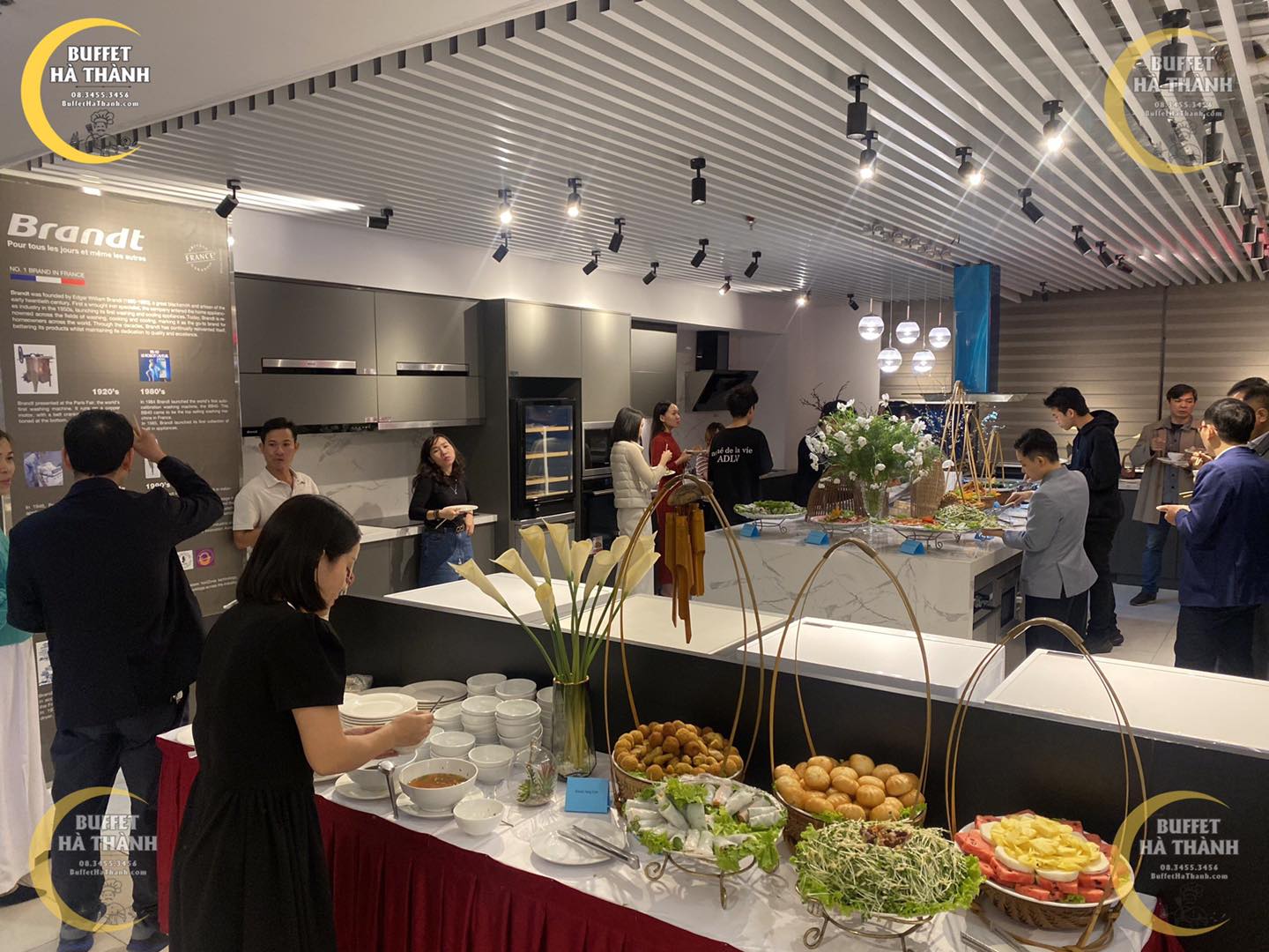 buffet tại chỗ ở Thanh Oai