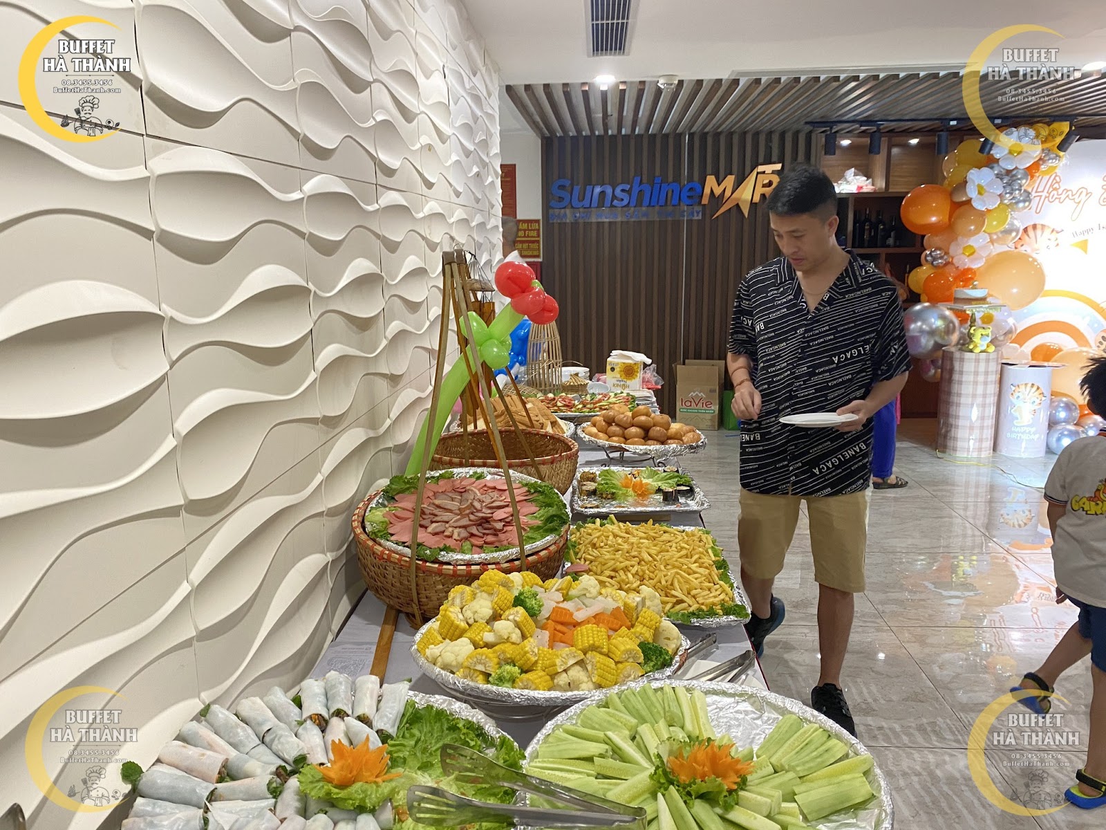 tổ chức buffet cho công ty ở Hoài Đức