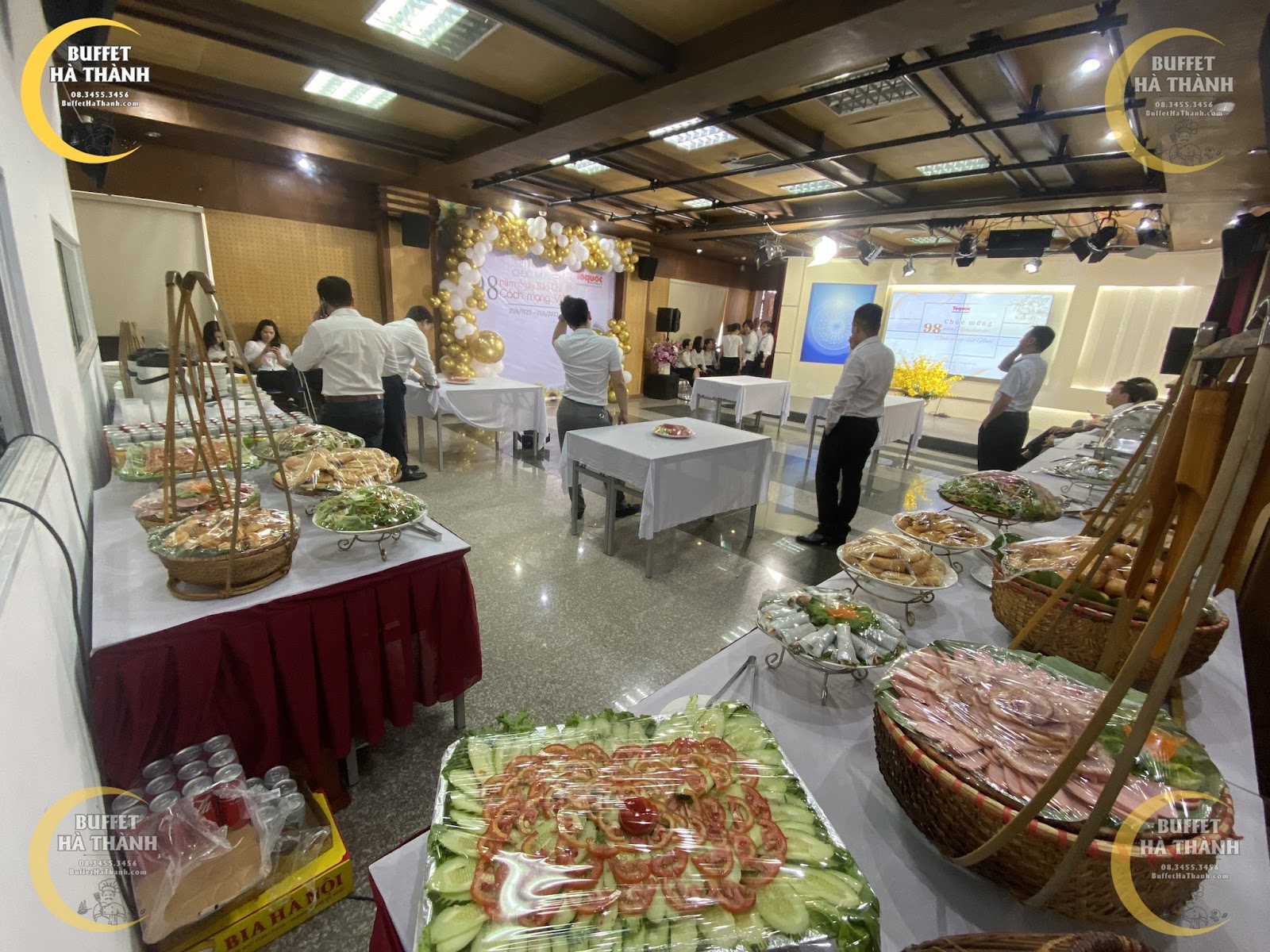 địa chỉ đặt tiệc buffet ở Thanh Oai
