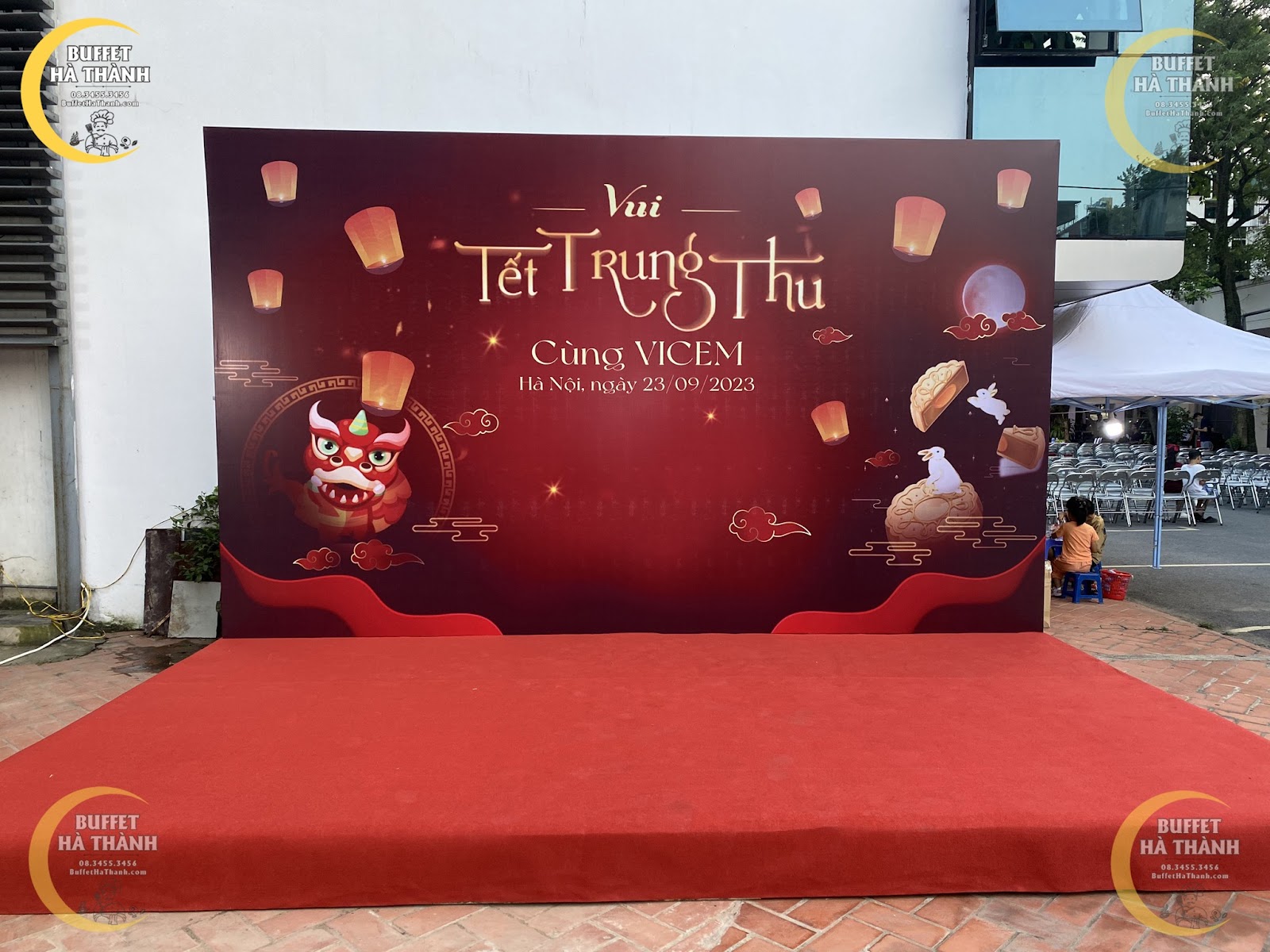 buffet cho học sinh ở Thanh Oai