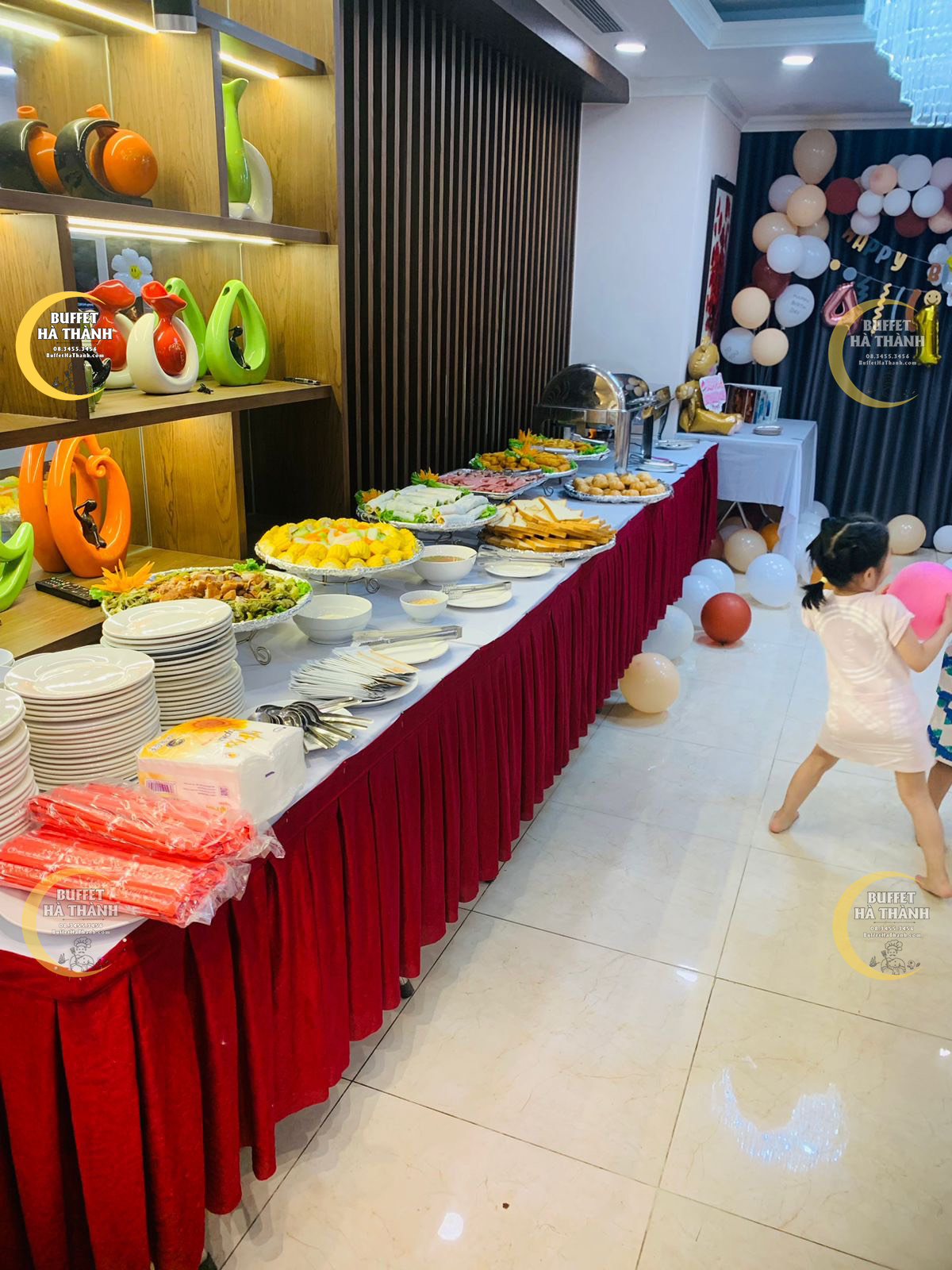 đặt tiệc buffet ở Mê Linh