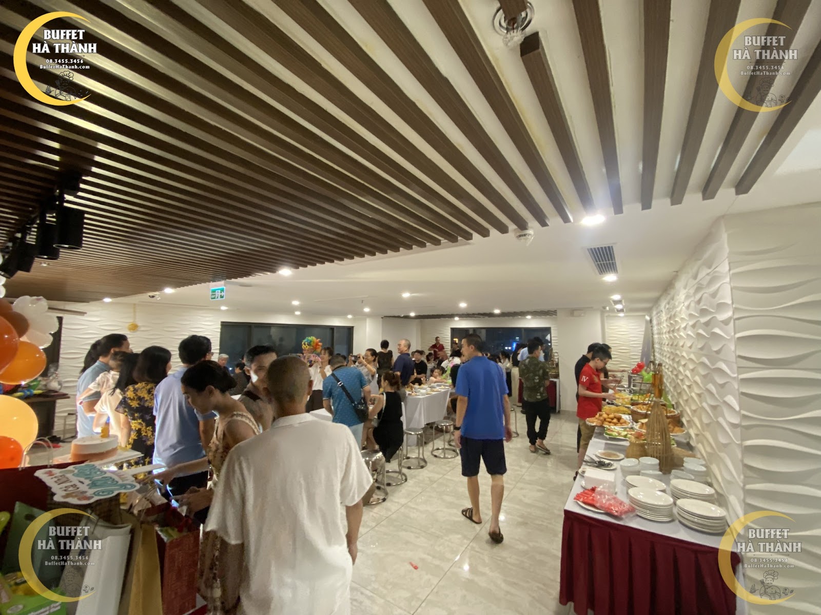 tiệc đứng ở Đan Phượng