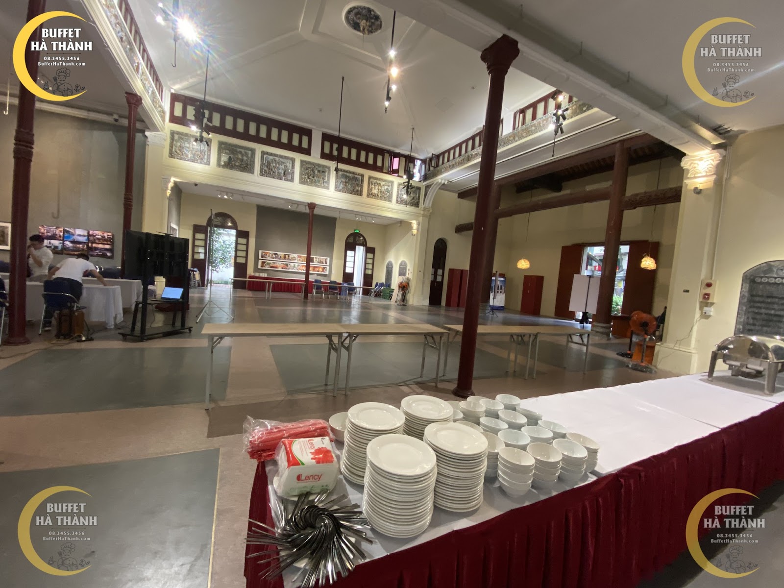 buffet tại nhà ở Thanh Trì