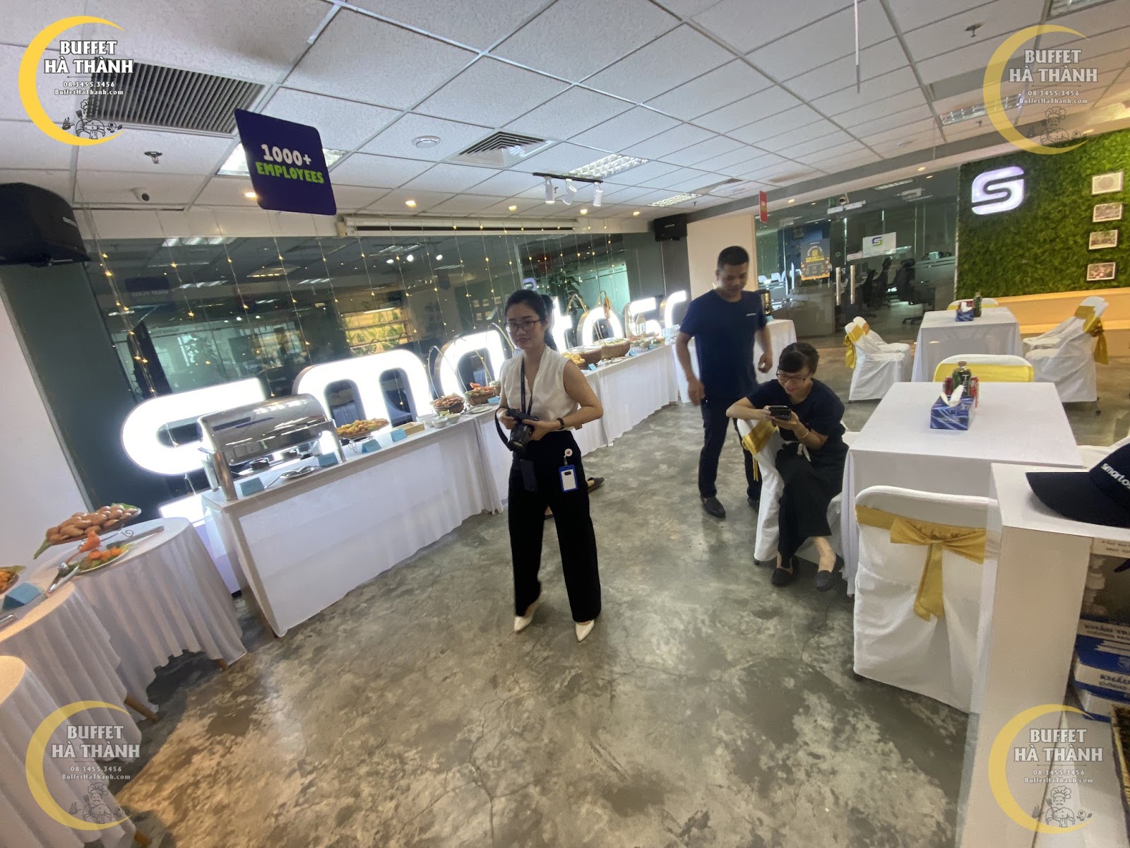 buffet cho văn phòng ở Chương Mỹ