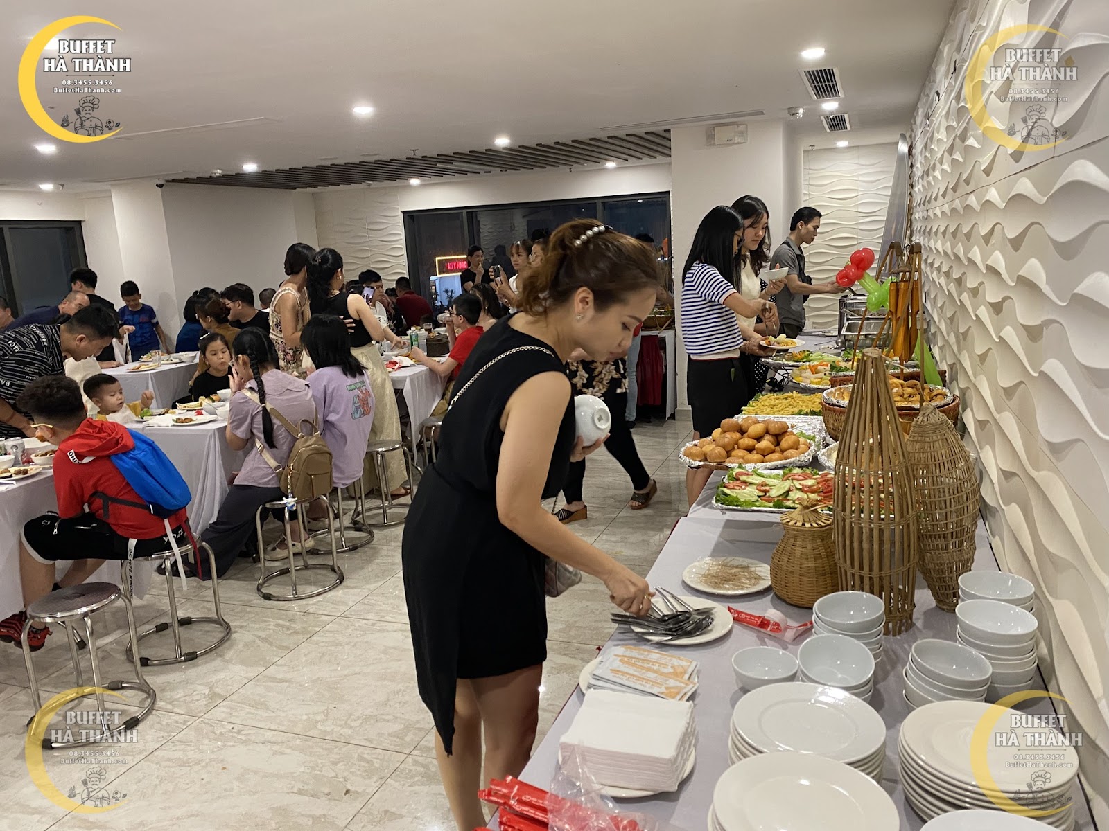 địa chỉ đặt tiệc buffet ở Mê Linh