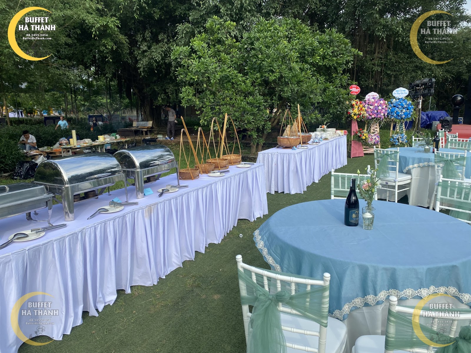 buffet lưu động ở Thanh Oai